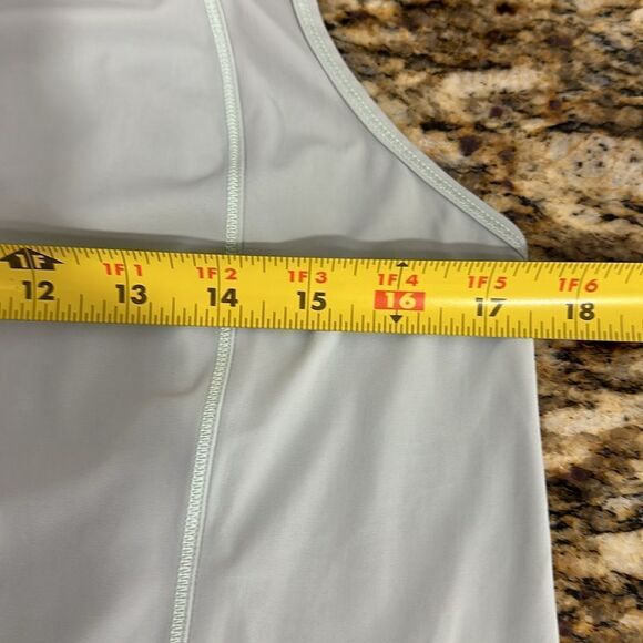 Lululemon Sculpt Running Round Neck Tank Top In Blue Cast Size 6 - Picture 6 of 8